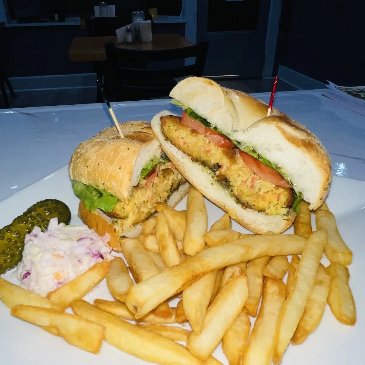 Crab Cake Sandwich