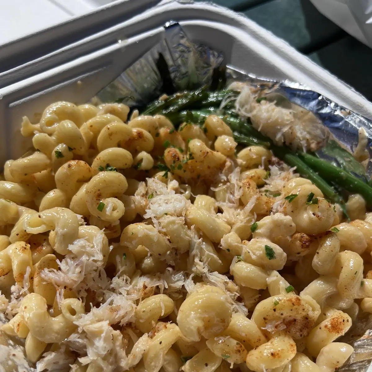 Mac and Cheese with Crab