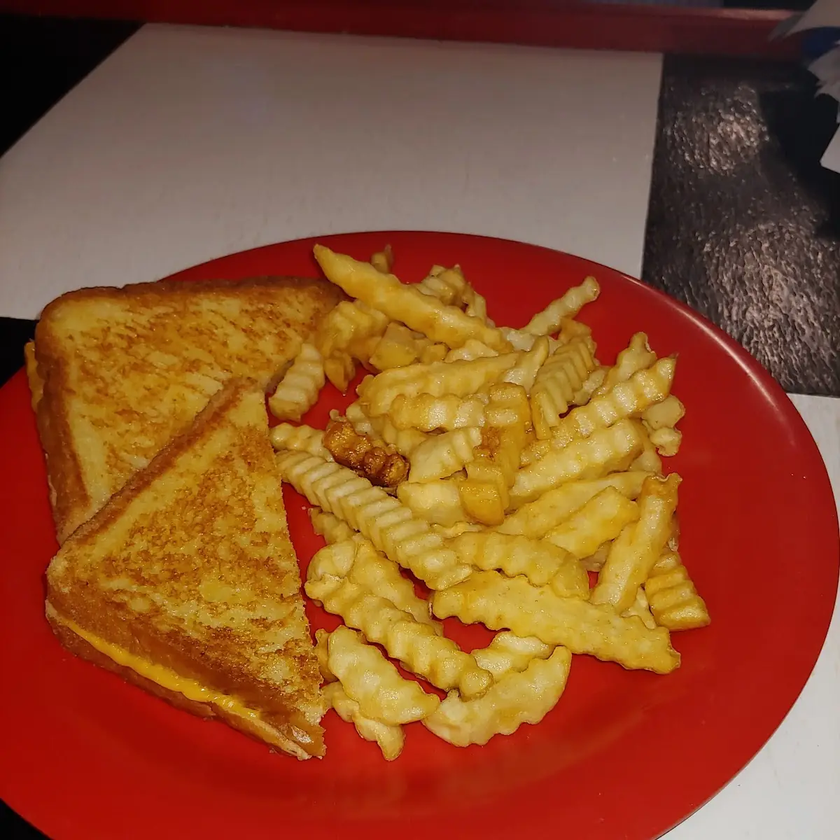 Grilled Cheese and Fries