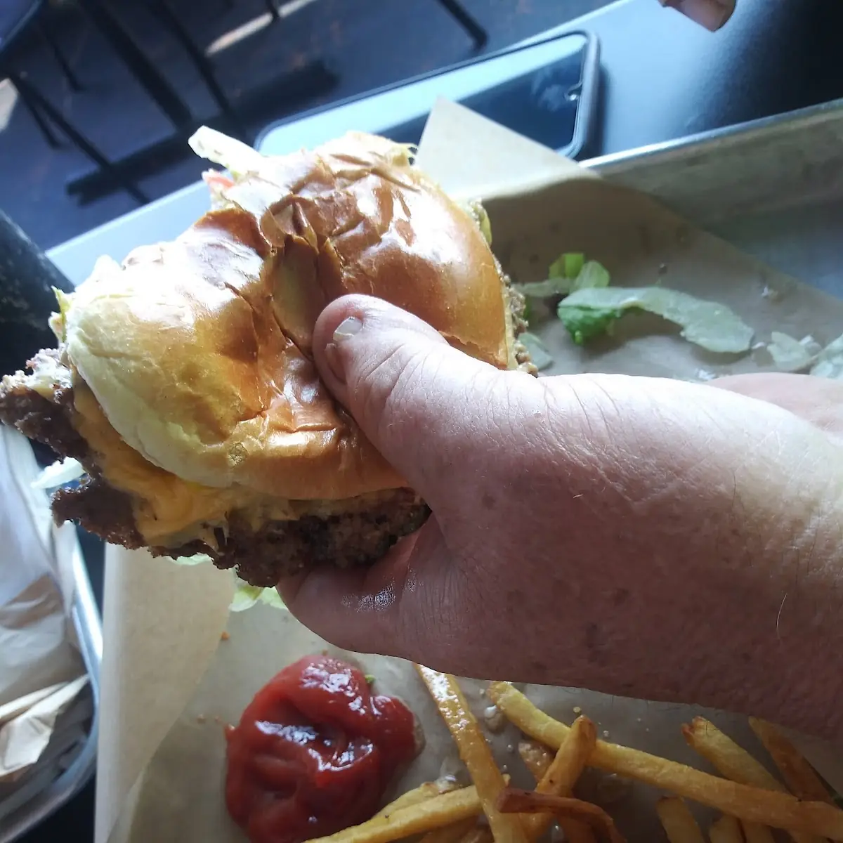 Cheese Burger Combo