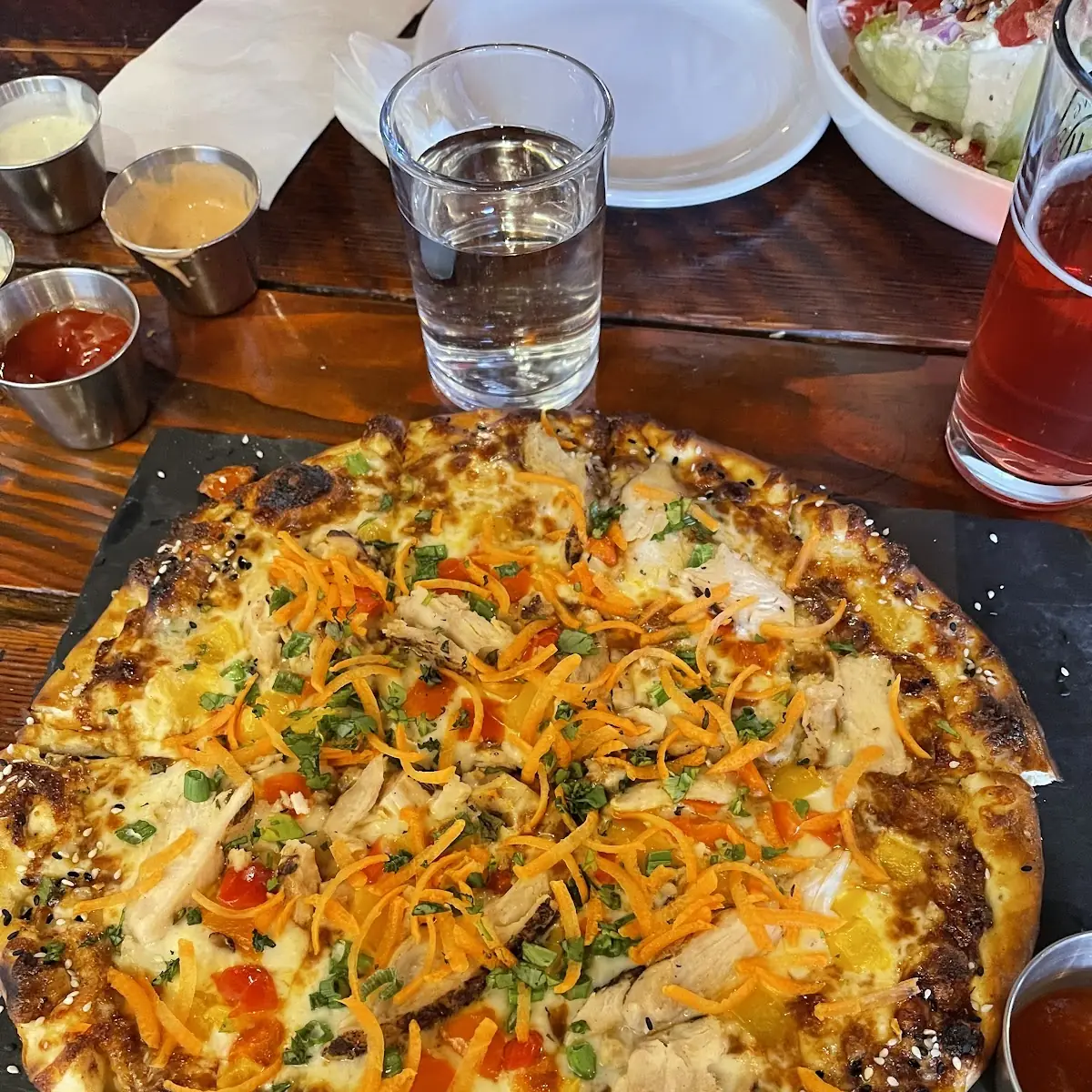 Thai Chicken Pizza