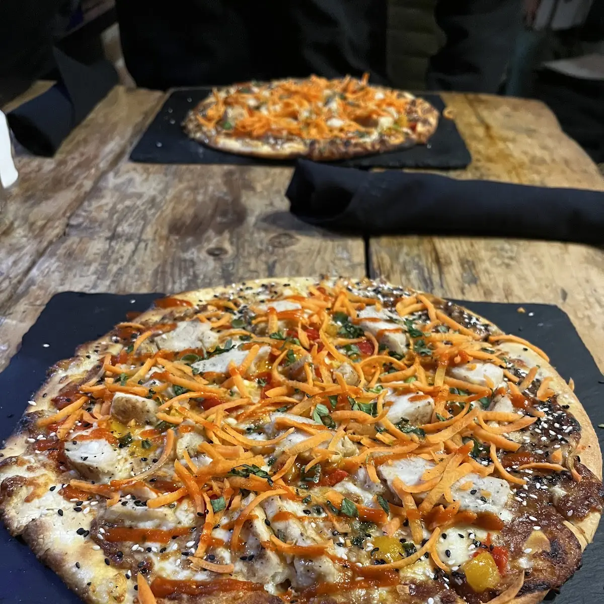 Thai Peanut Pizza