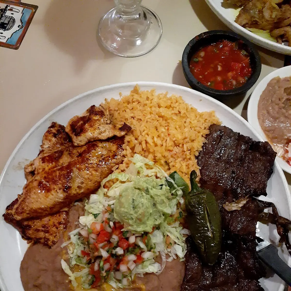 Carne Asada and Pollo Asado