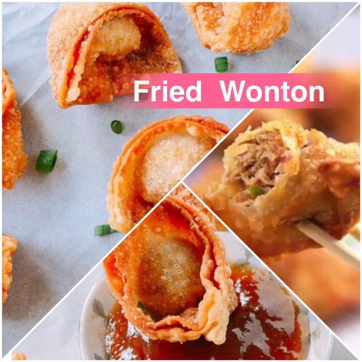 Fried Wonton Pork Inside