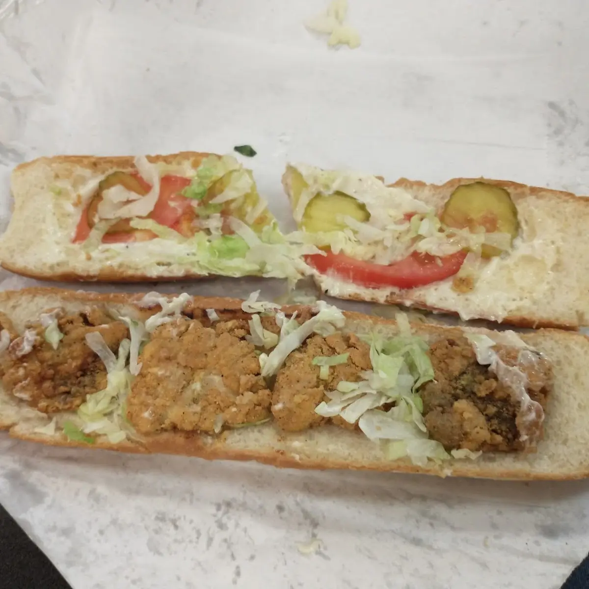 Soft Shell Crab Poboy