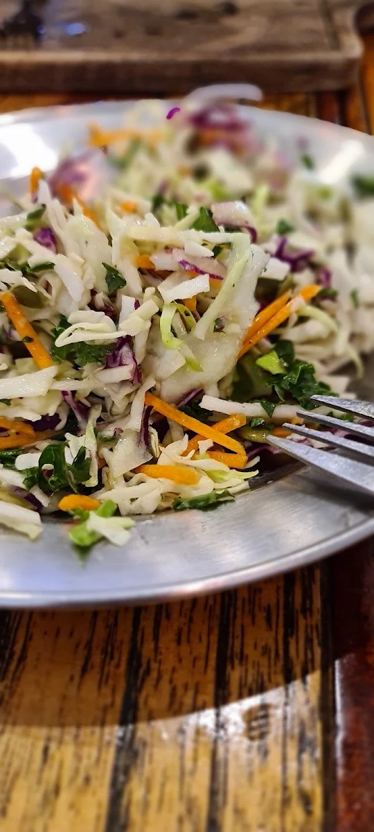 Apple Cabbage Salad, Ribs & Burgers Perth CBD