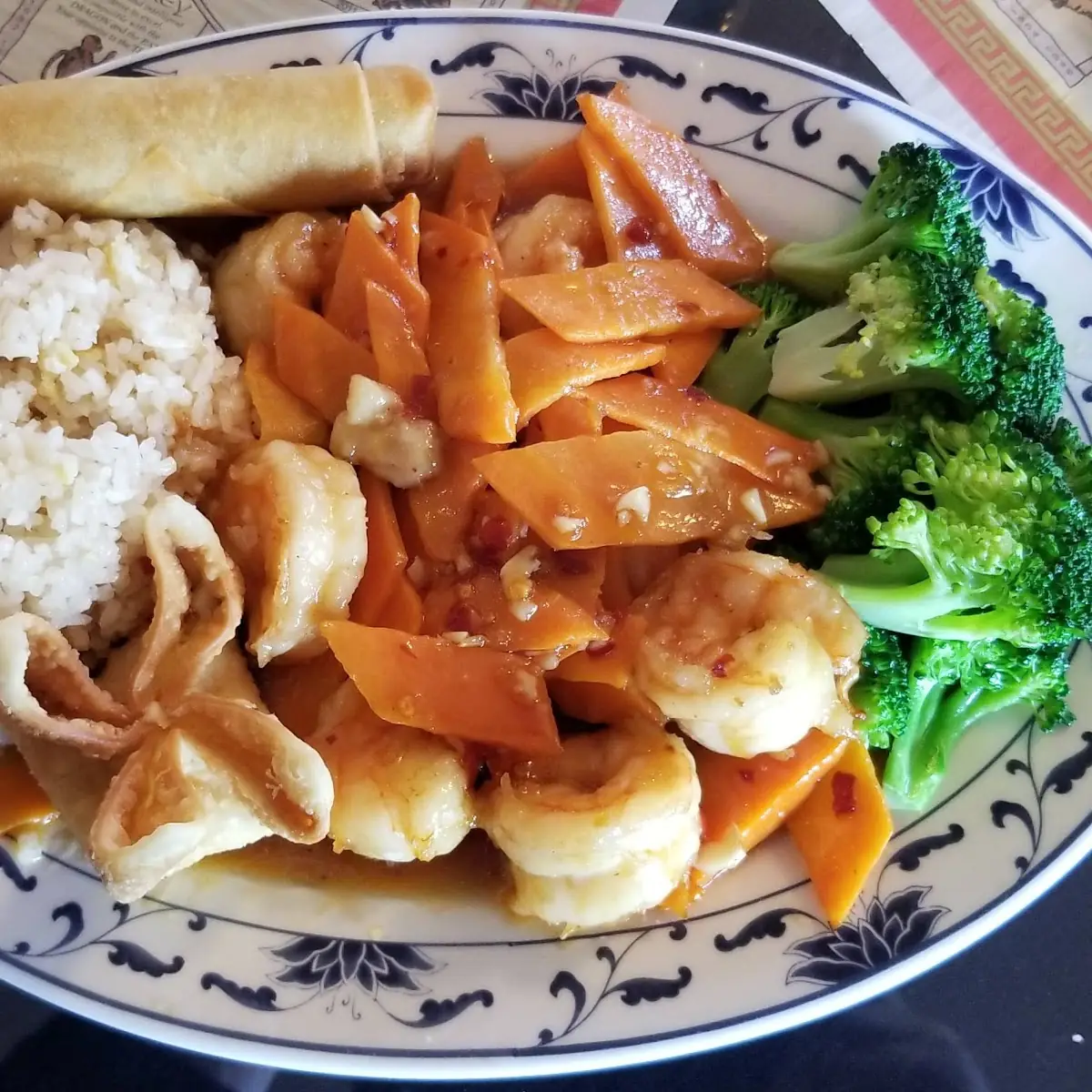 Szechuan Shrimp Fried Rice
