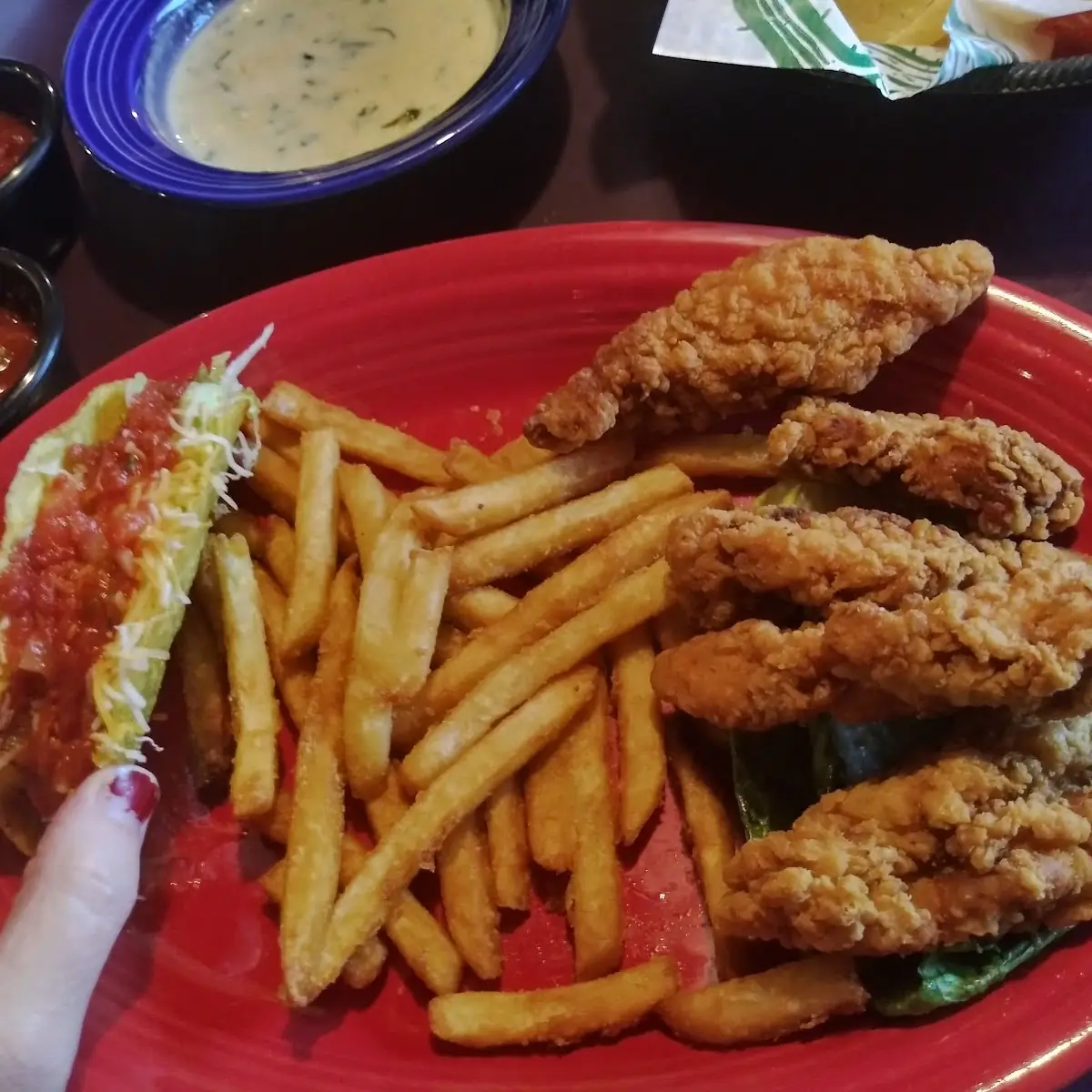 Chicken Tenders and Fries