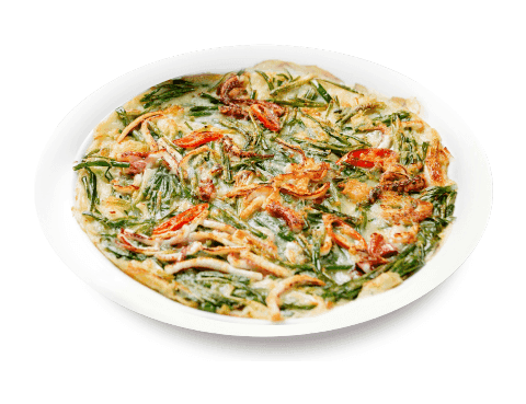 seafood pancake 해물파전, Kaokao