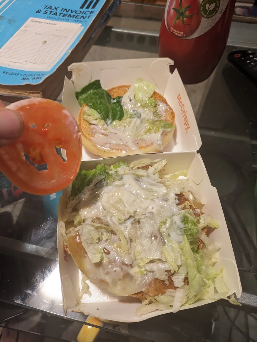 Crispy Chicken Deluxe Burger
