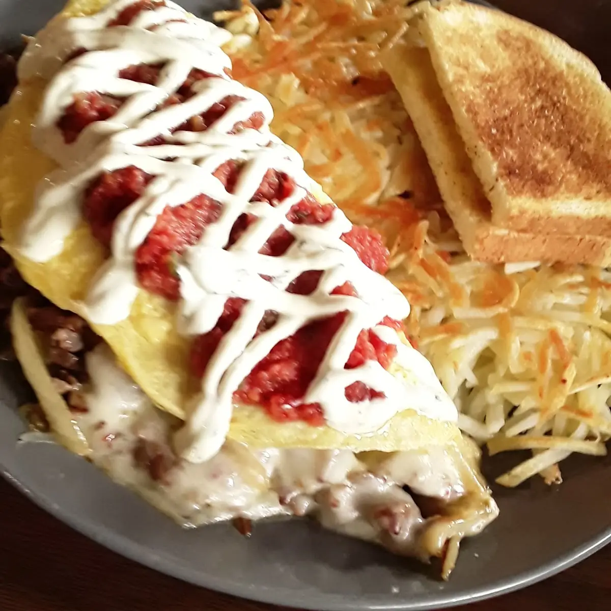 Taco Omelette