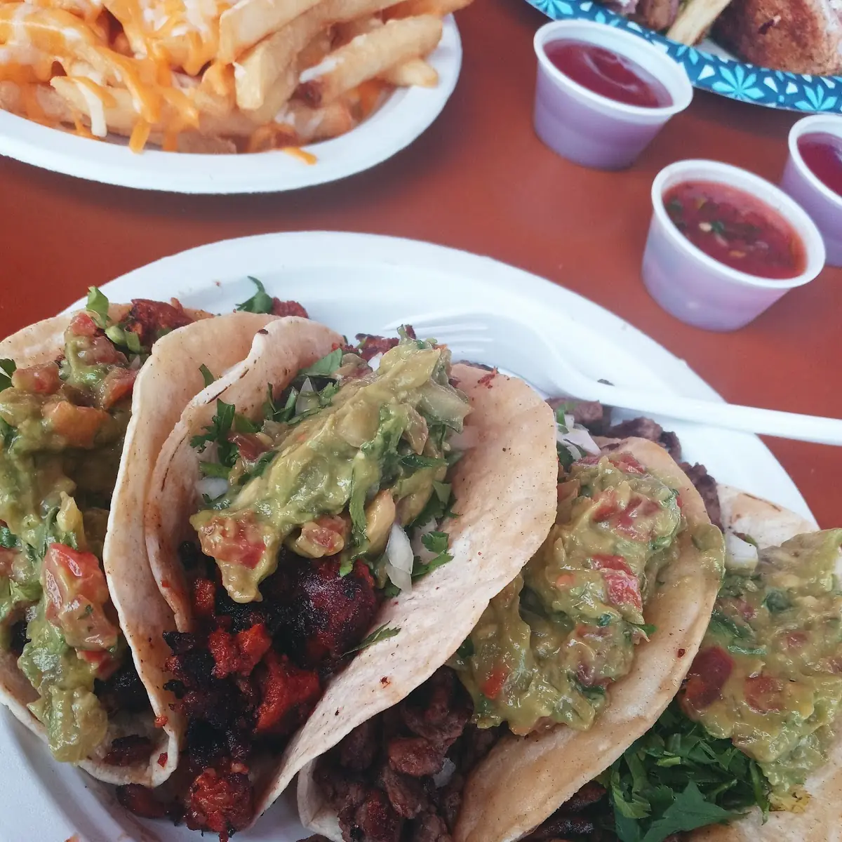 Asada and Pastor Tacos