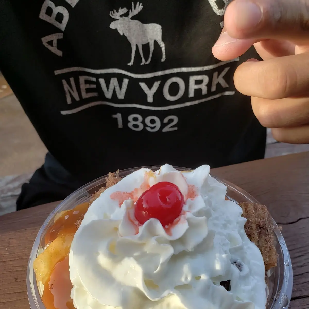 Apple Caramel Sundae