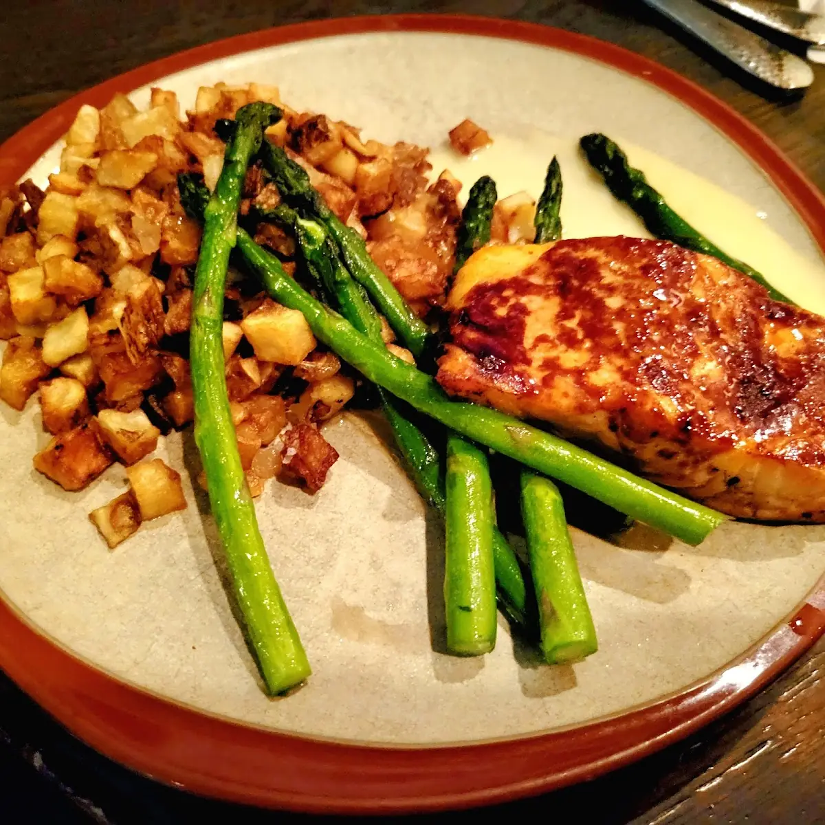 Bourbon Glazed Salmon