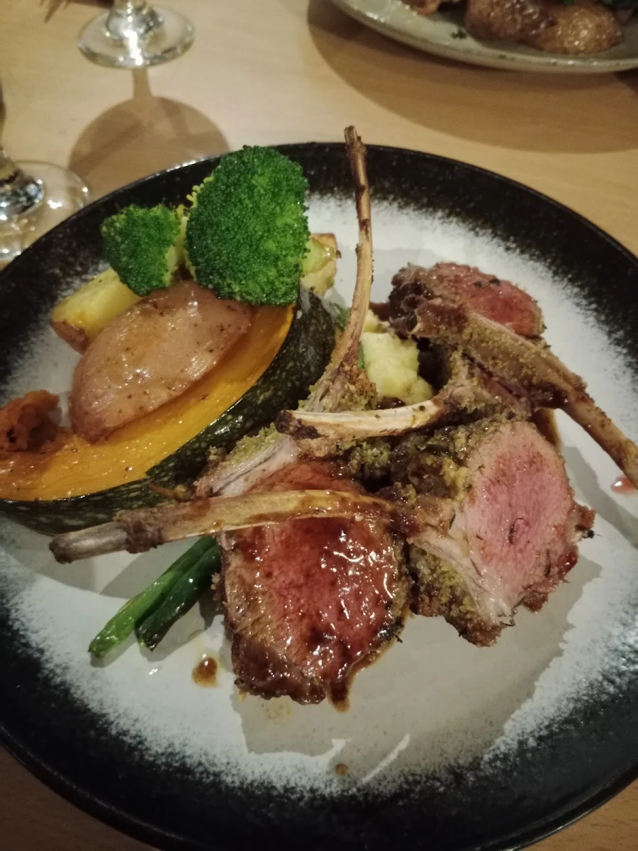 Rack of Lamb, Benny's Restaurant and Bar