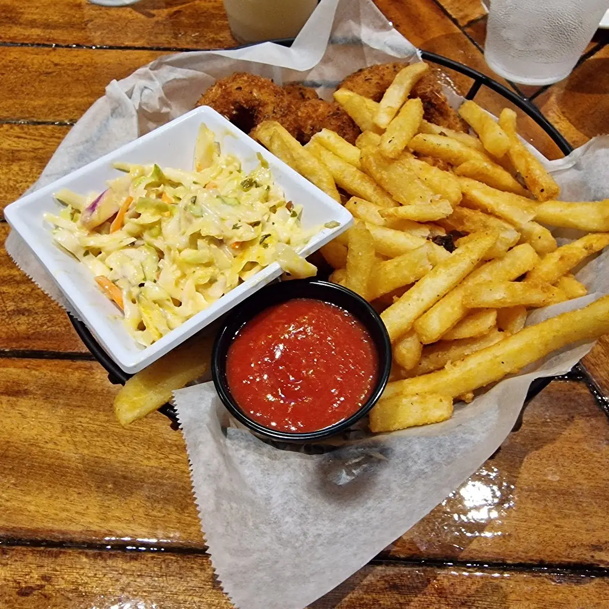Fried Shrimp and Fries