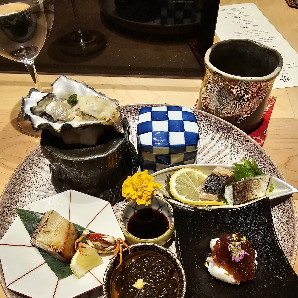 Assorted Sushi and Sashimi Platter