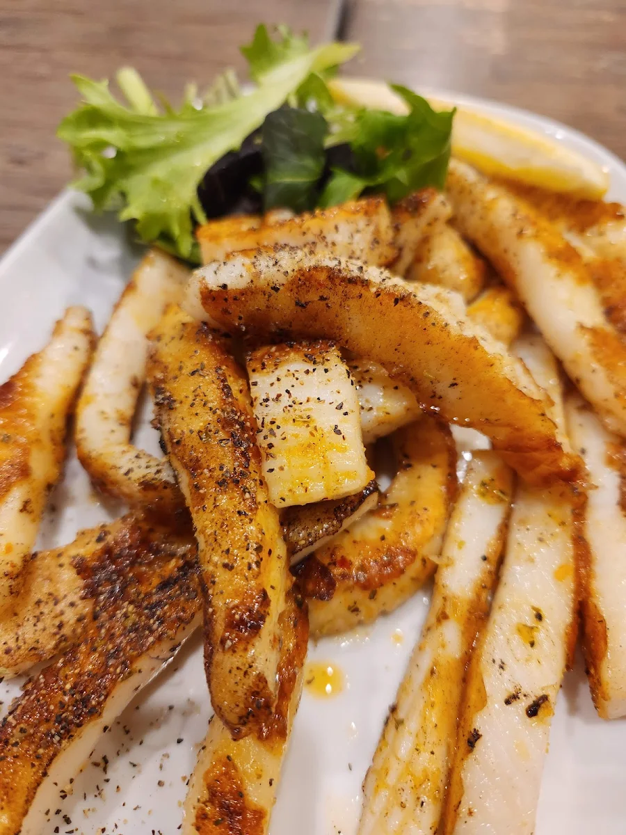 Grilled Calamari, Hunky Dory Fish & Chips Oakleigh