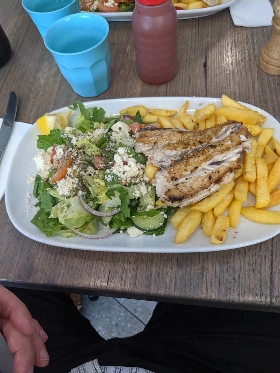 Salmon Platter, Hunky Dory Fish & Chips Oakleigh