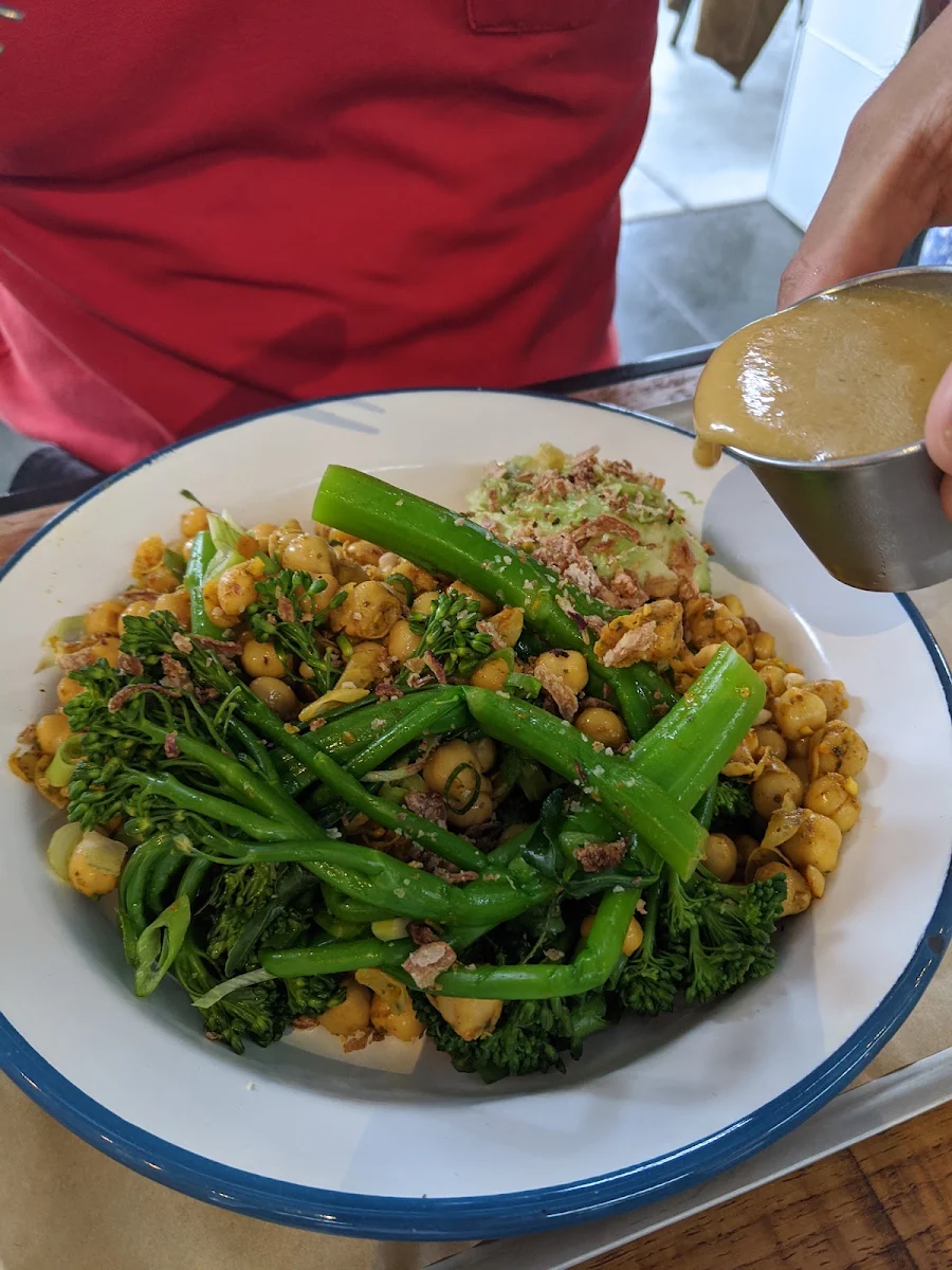 Chickpea and Broccoli Salad, BrewDog DogTap Brisbane