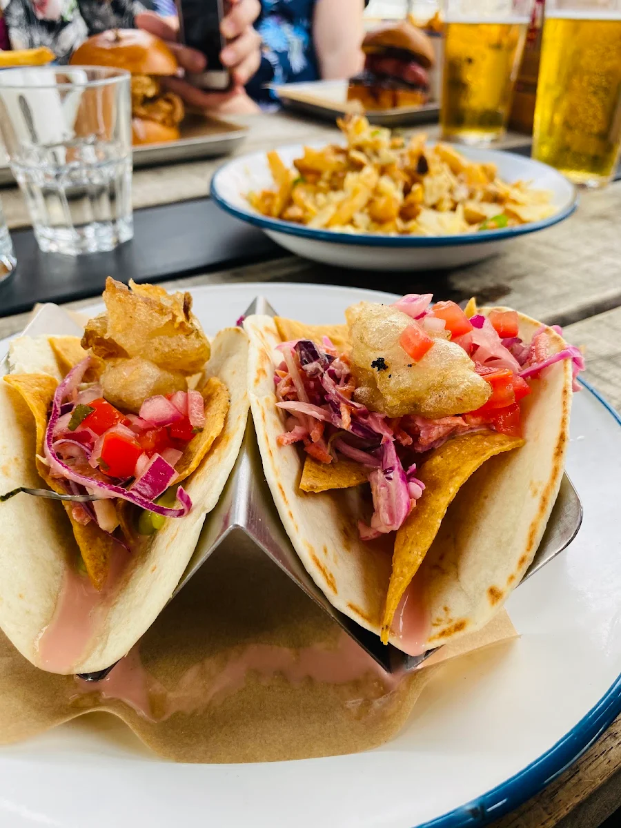 Selection of Three Tacos, BrewDog DogTap Brisbane