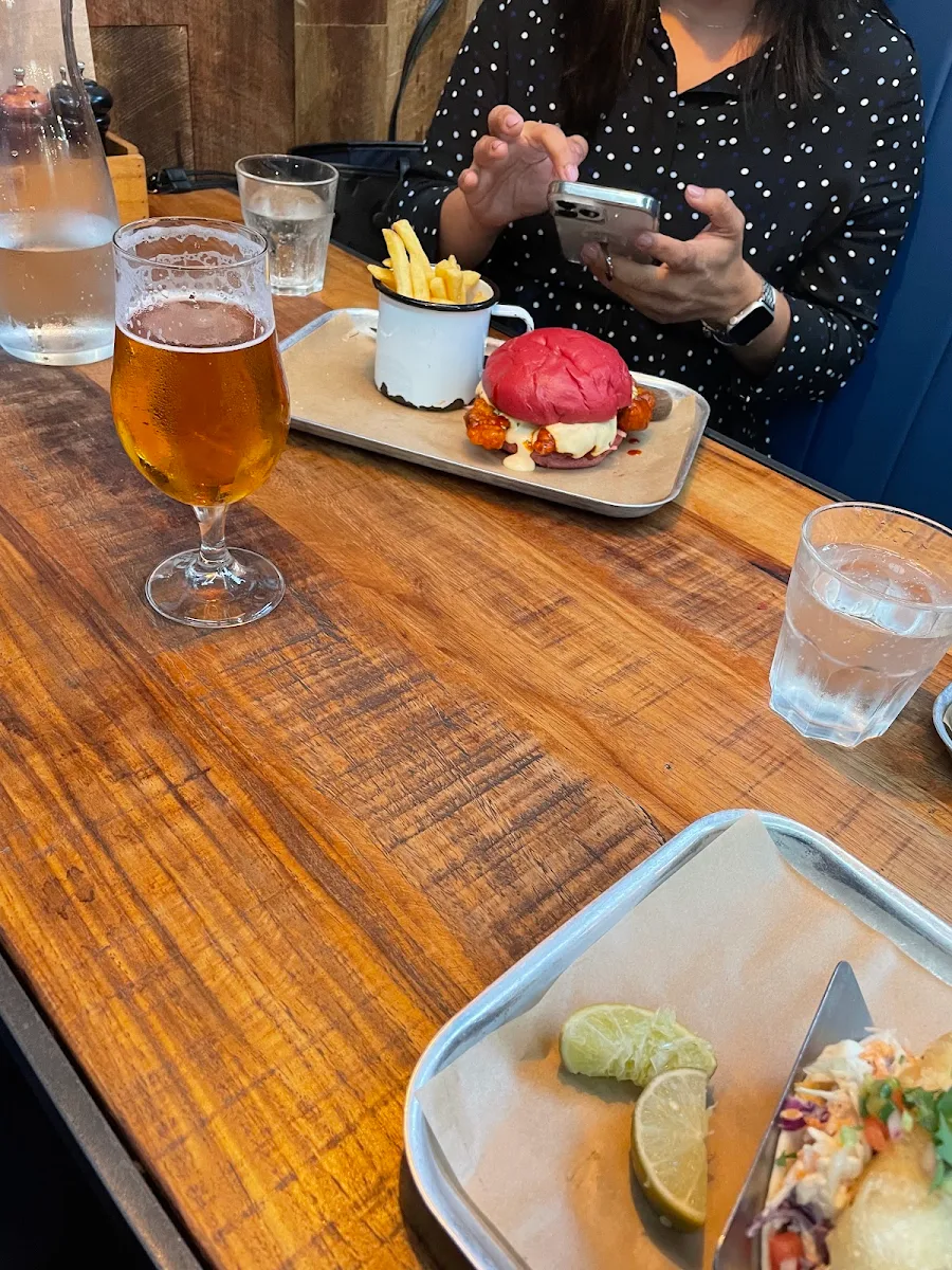 Vegan Burger, BrewDog DogTap Brisbane