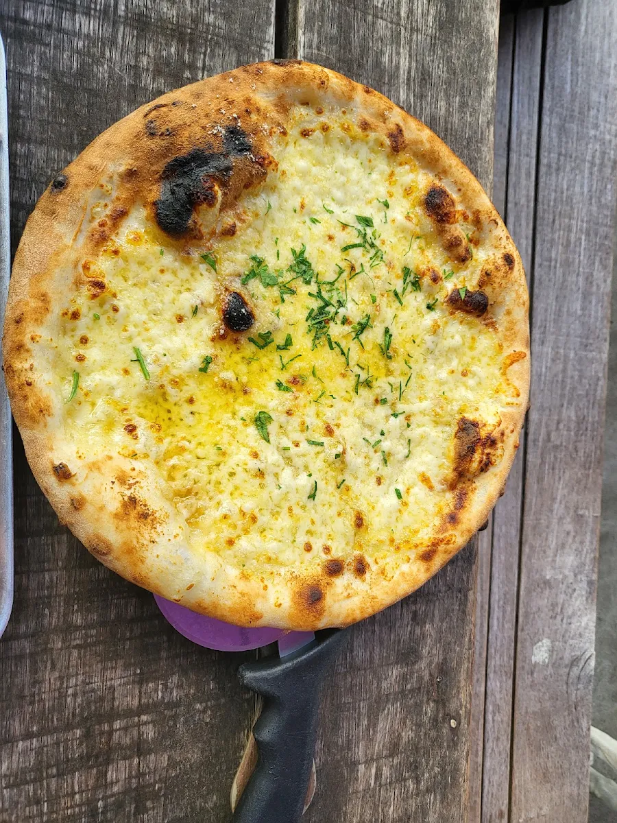 Wood Fired Cheesy Garlic Bread, BrewDog DogTap Brisbane