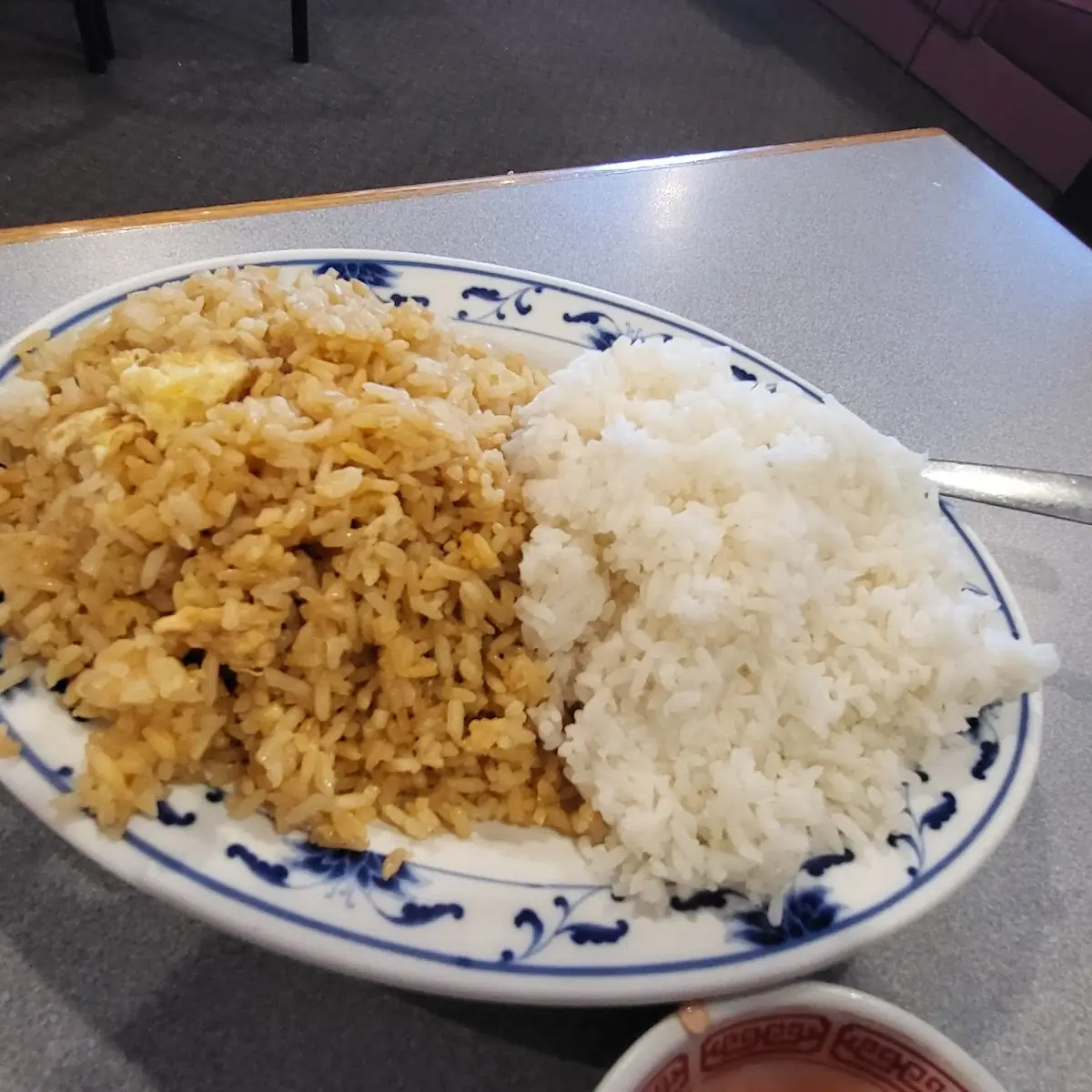 Fried Rice and Steamed Rice