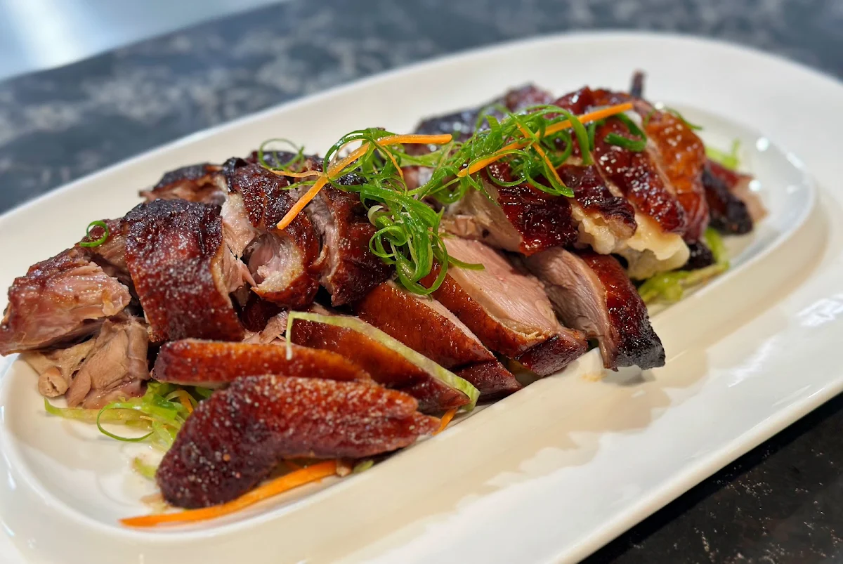 Roast Duck, Pink Chopstix