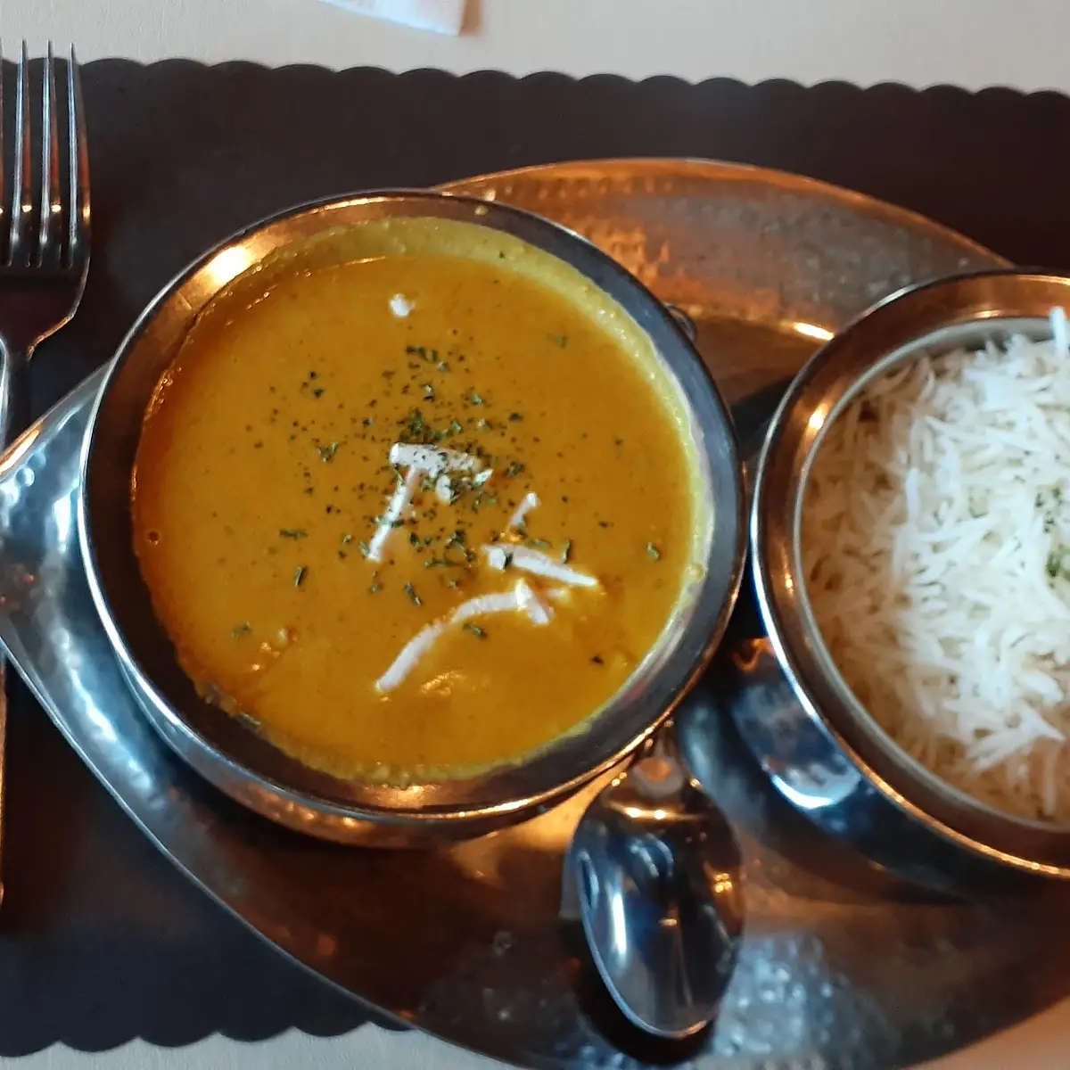 Chicken Korma with Rice