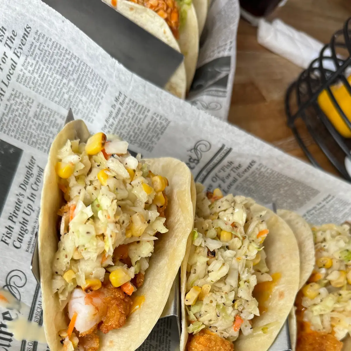 Bang Bang Shrimp Tacos