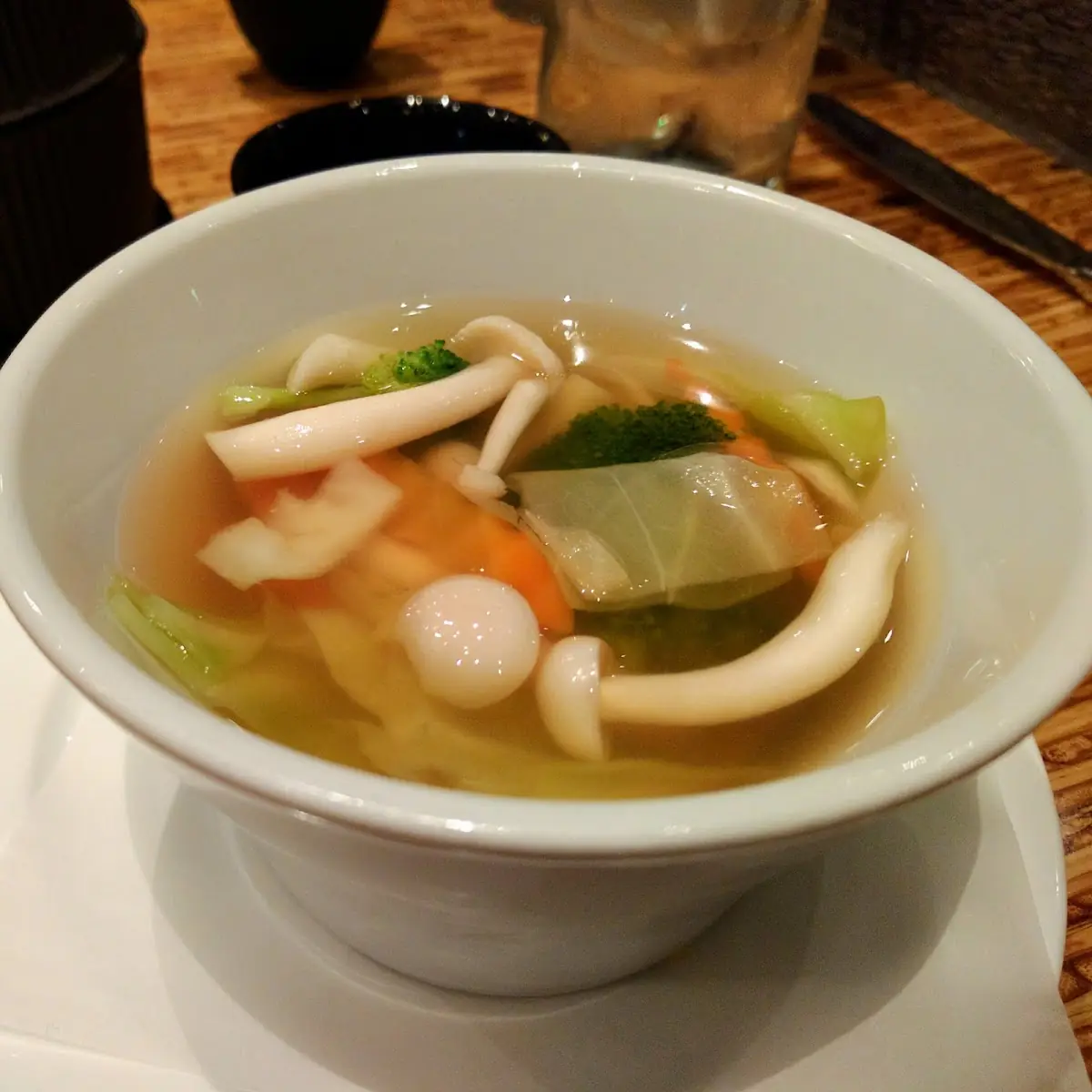 Tom Yum Soup with Vegetables