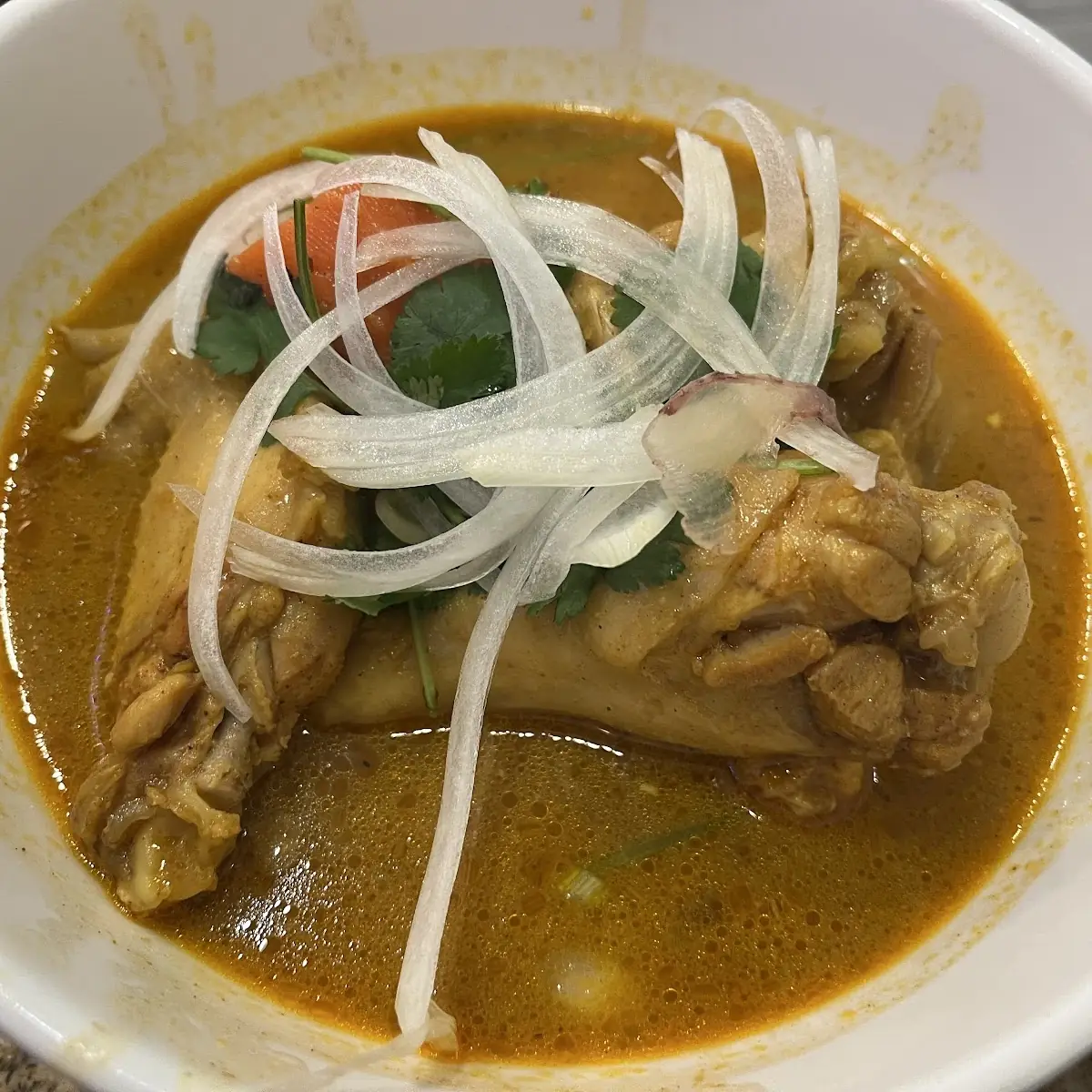 Spicy Chicken Curry with Vermicelli
