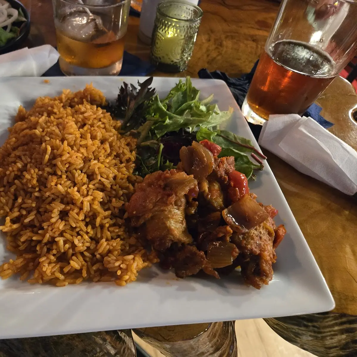 Pepper Chicken and Rice