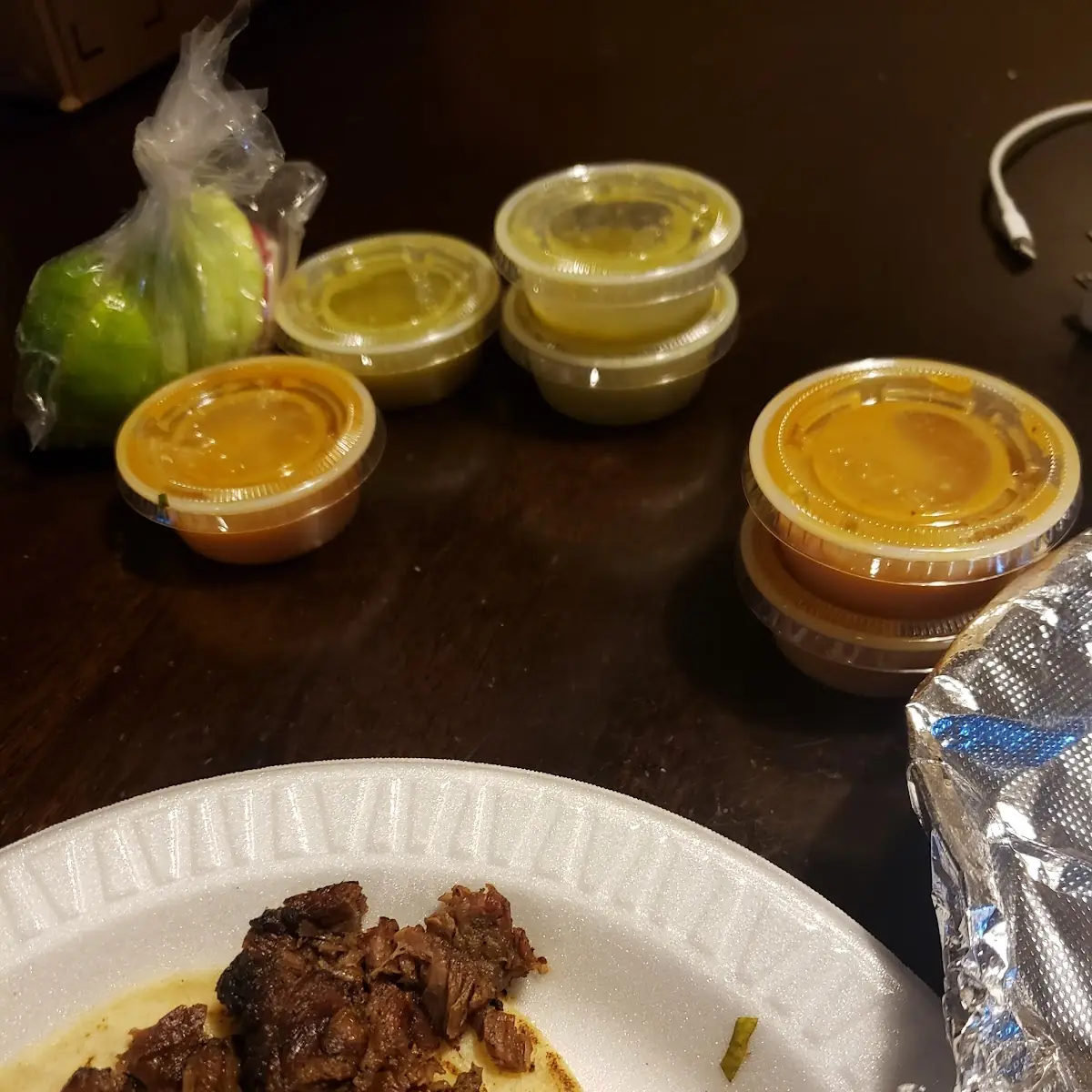 Asada Taco with Habanero Chile