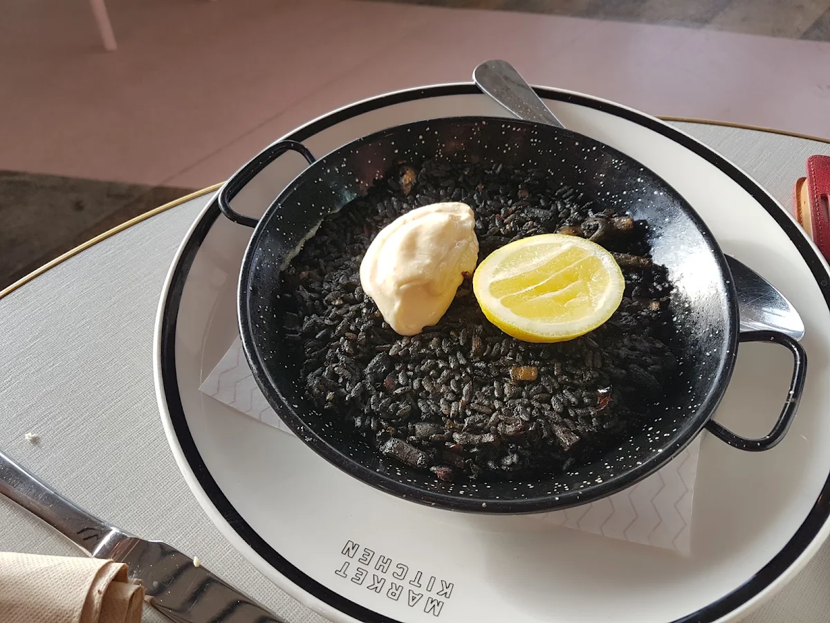 Black Rice Cuttlefish Aioli, Island Market Trigg