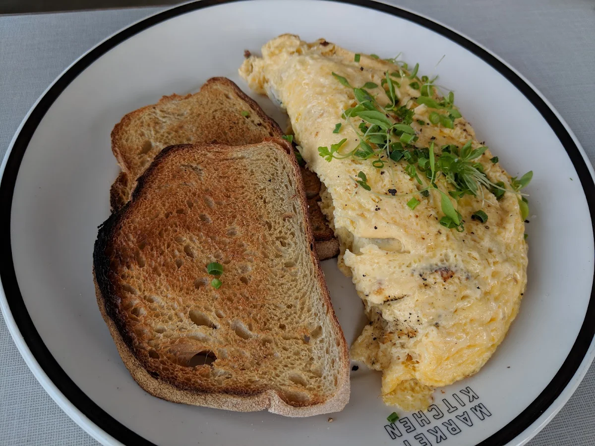 Scrambled Eggs Toast, Island Market Trigg