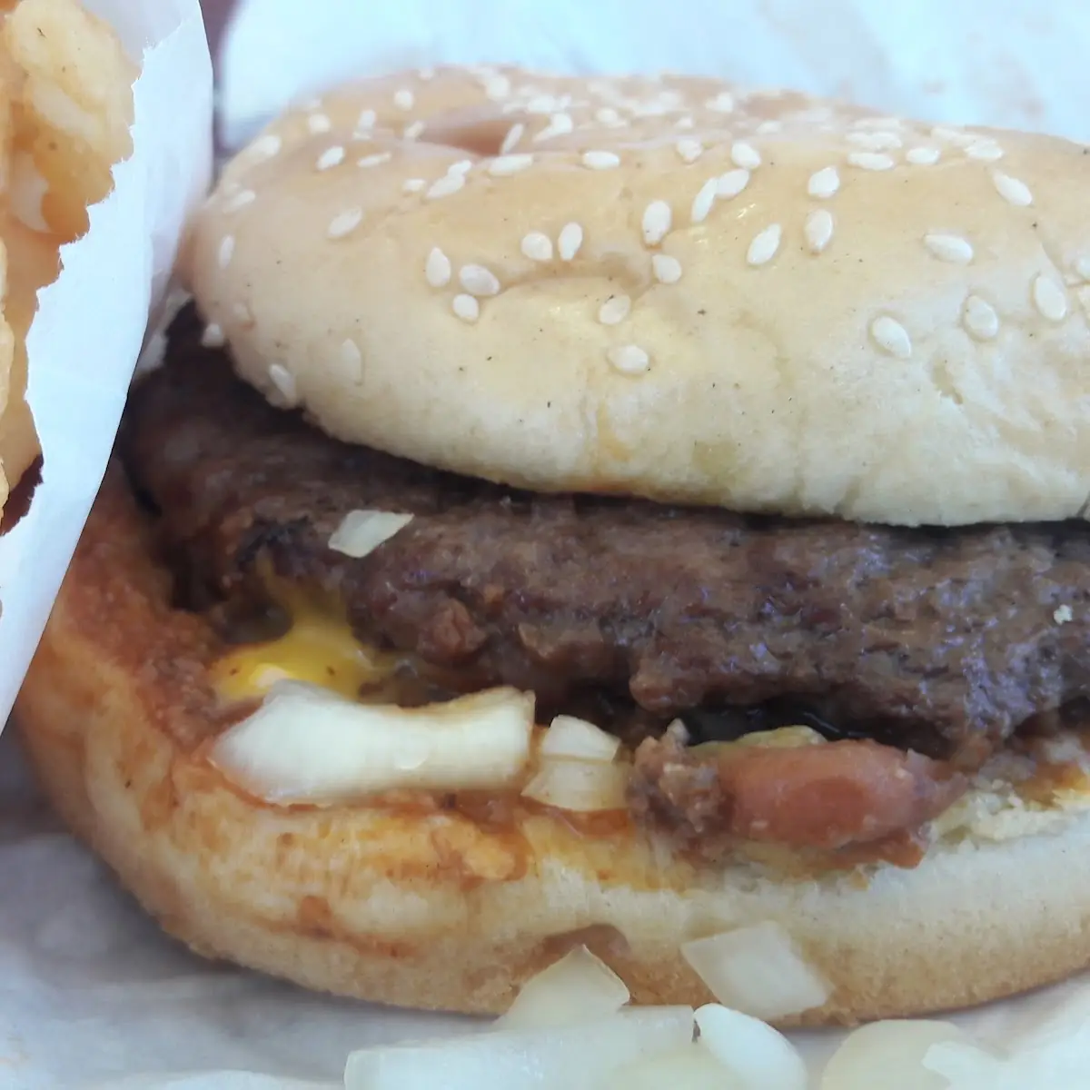 Burger and Fries
