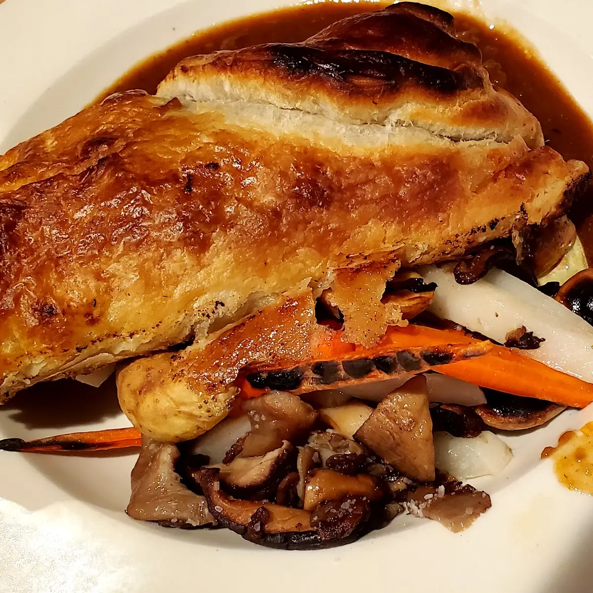 Braised Lamb Shank Wellington