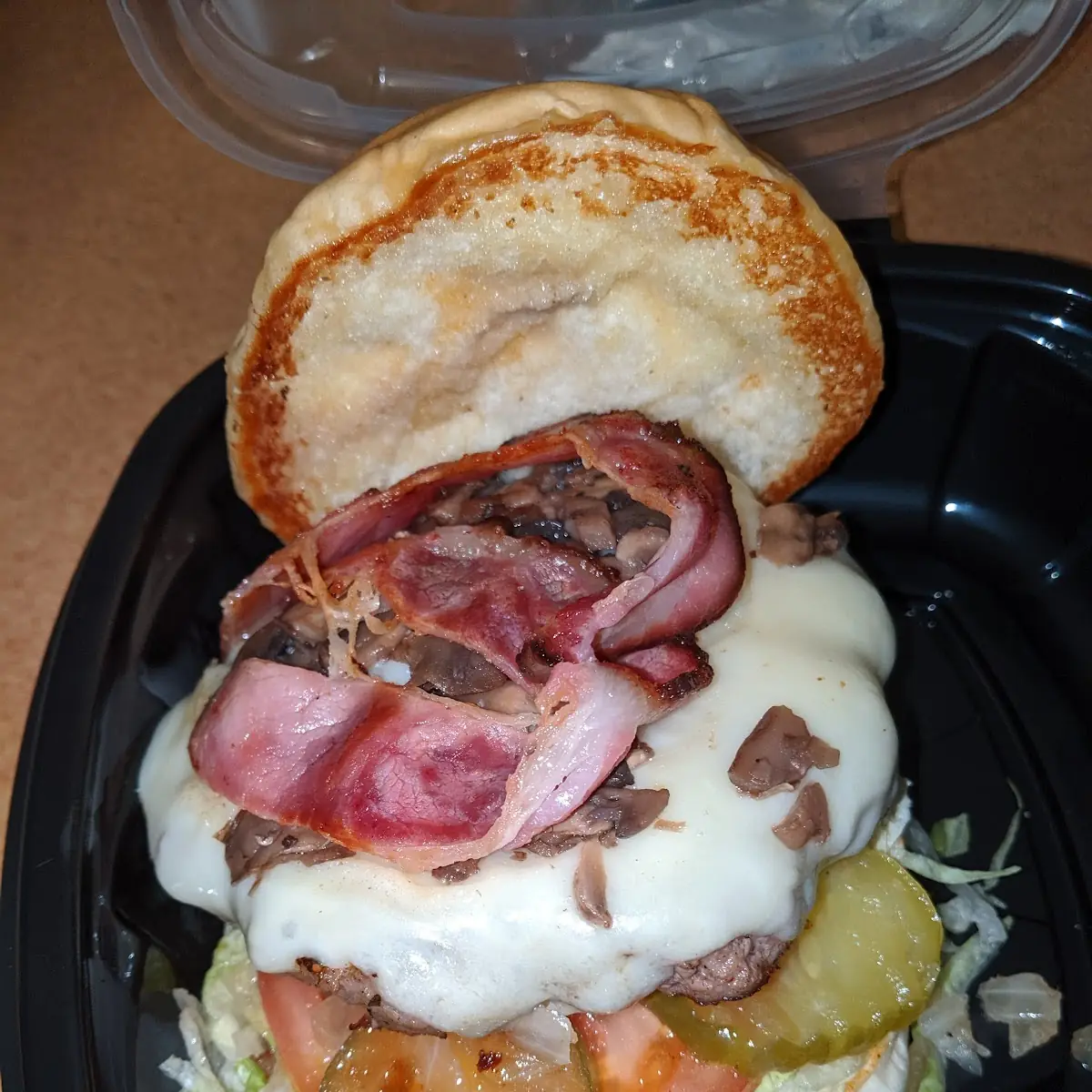 St Paddy's Burger