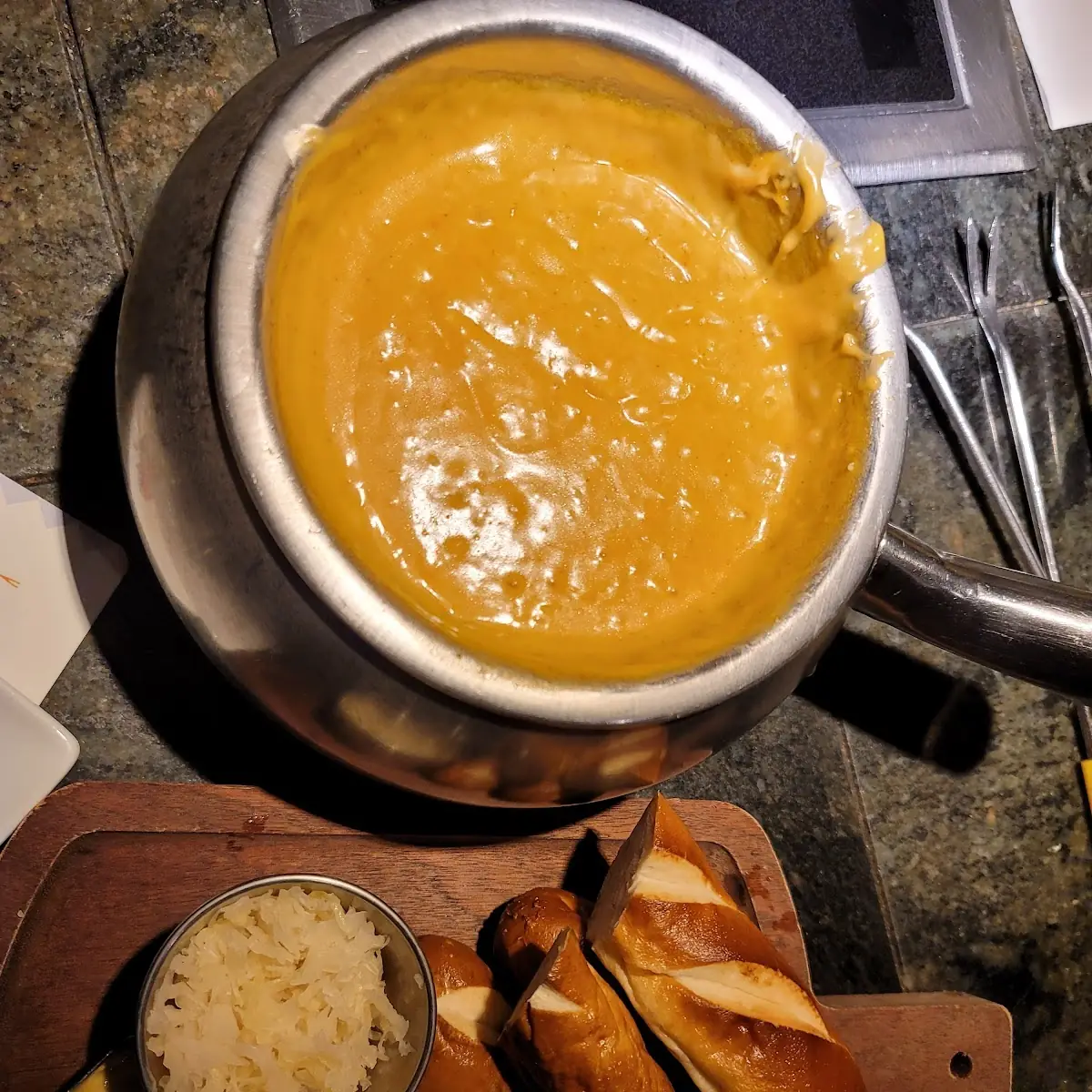 Bavarian Beer Cheese Fondue