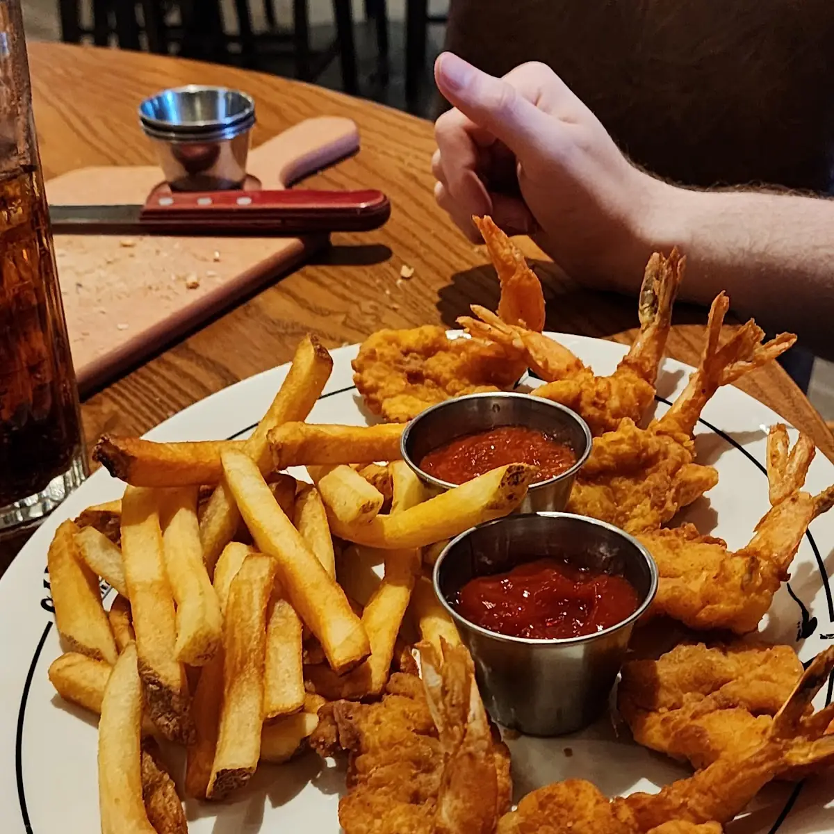 Fried Shrimp and Fries