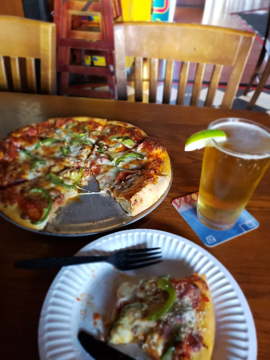 Sausage and Pepperoni Pizza