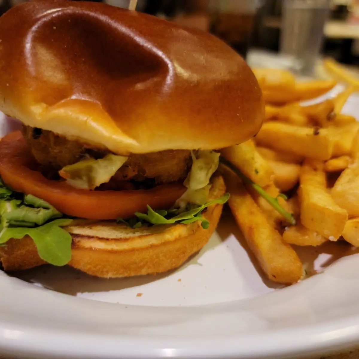 Crab Cake Burger