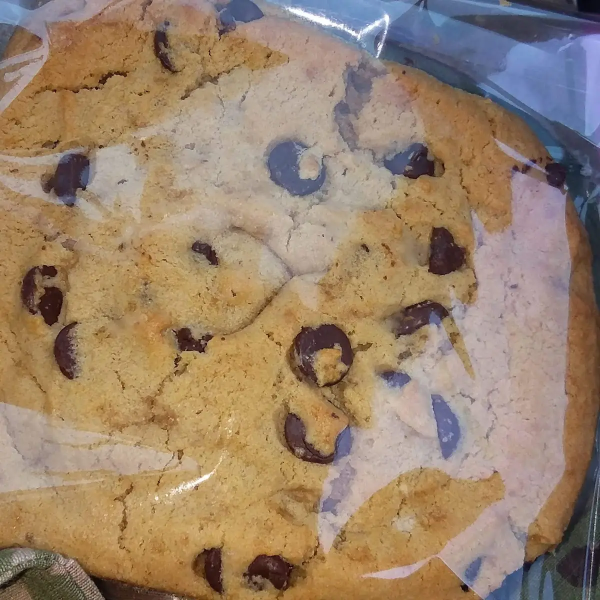 Giant Chocolate Chip Cookie