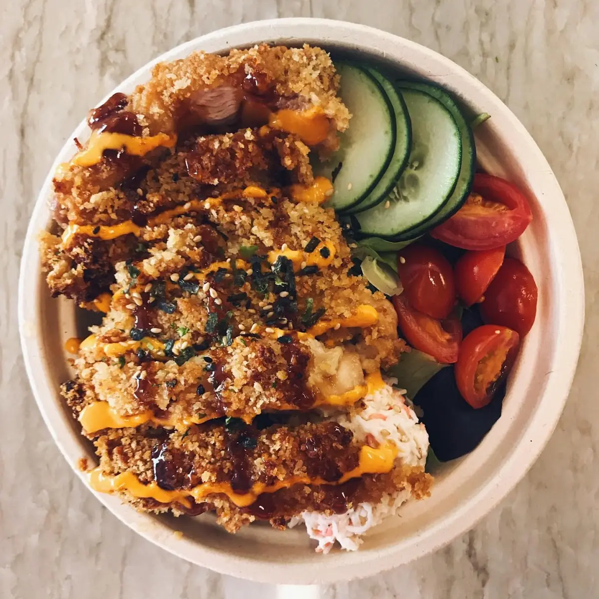 Crispy Shoyu Chicken Bowl