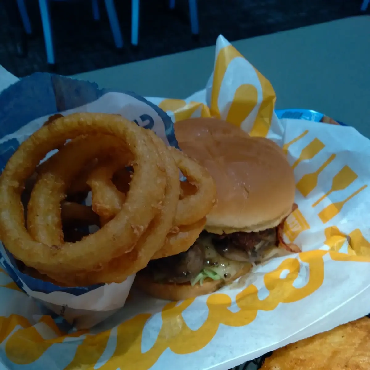 Mushroom Swiss Burger