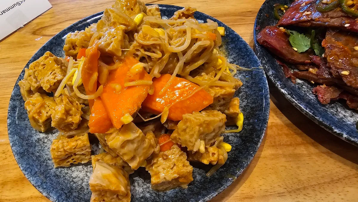 Gluten with Spicy Oil