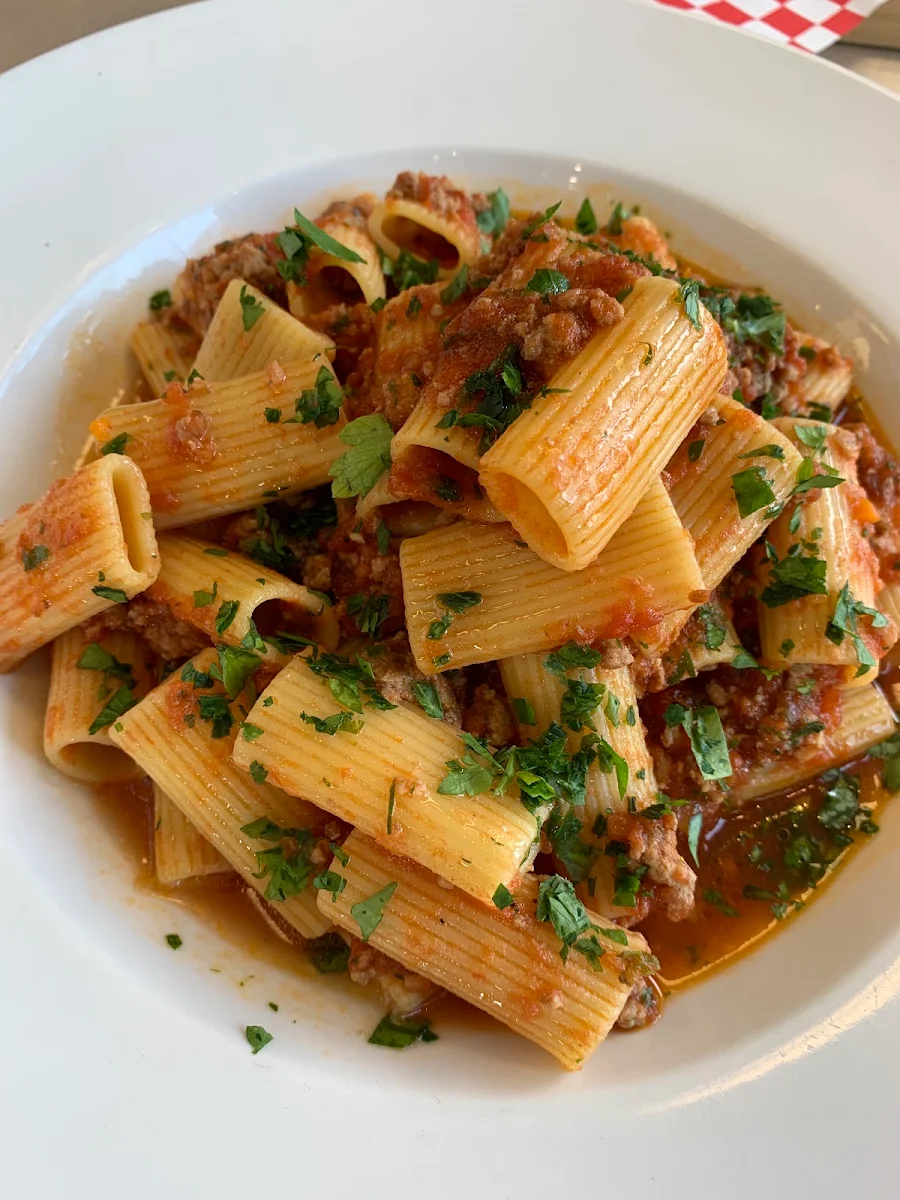 Rigatoni Bolognese