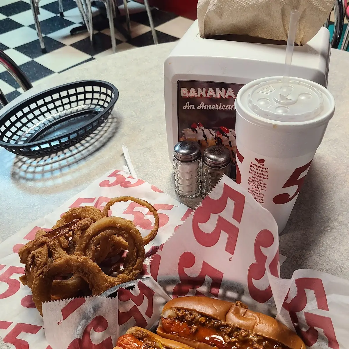 Hot Dogs and Onion Rings
